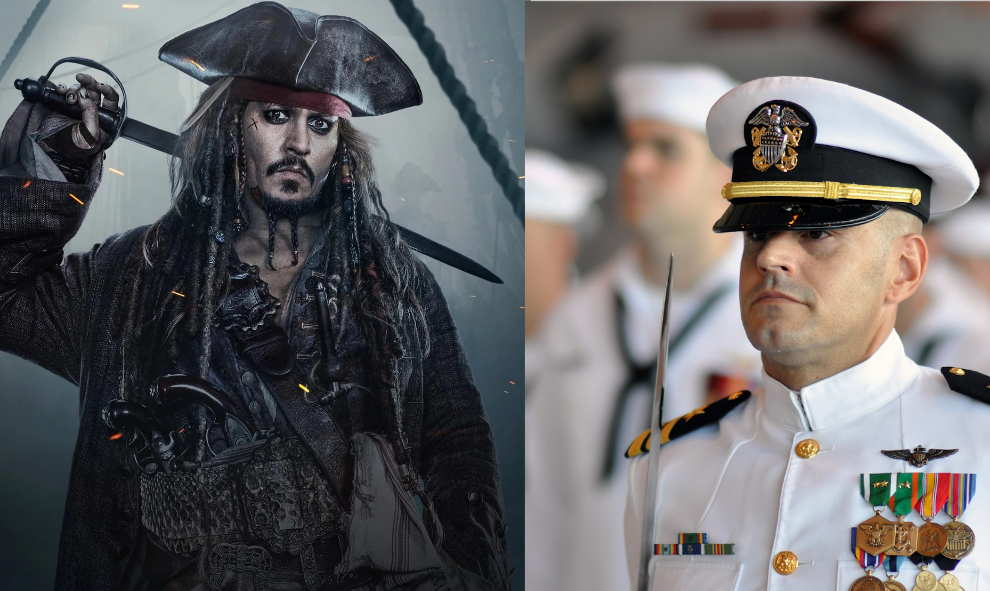 Você é um Pirata ou Oficial de Marinha Imperial?